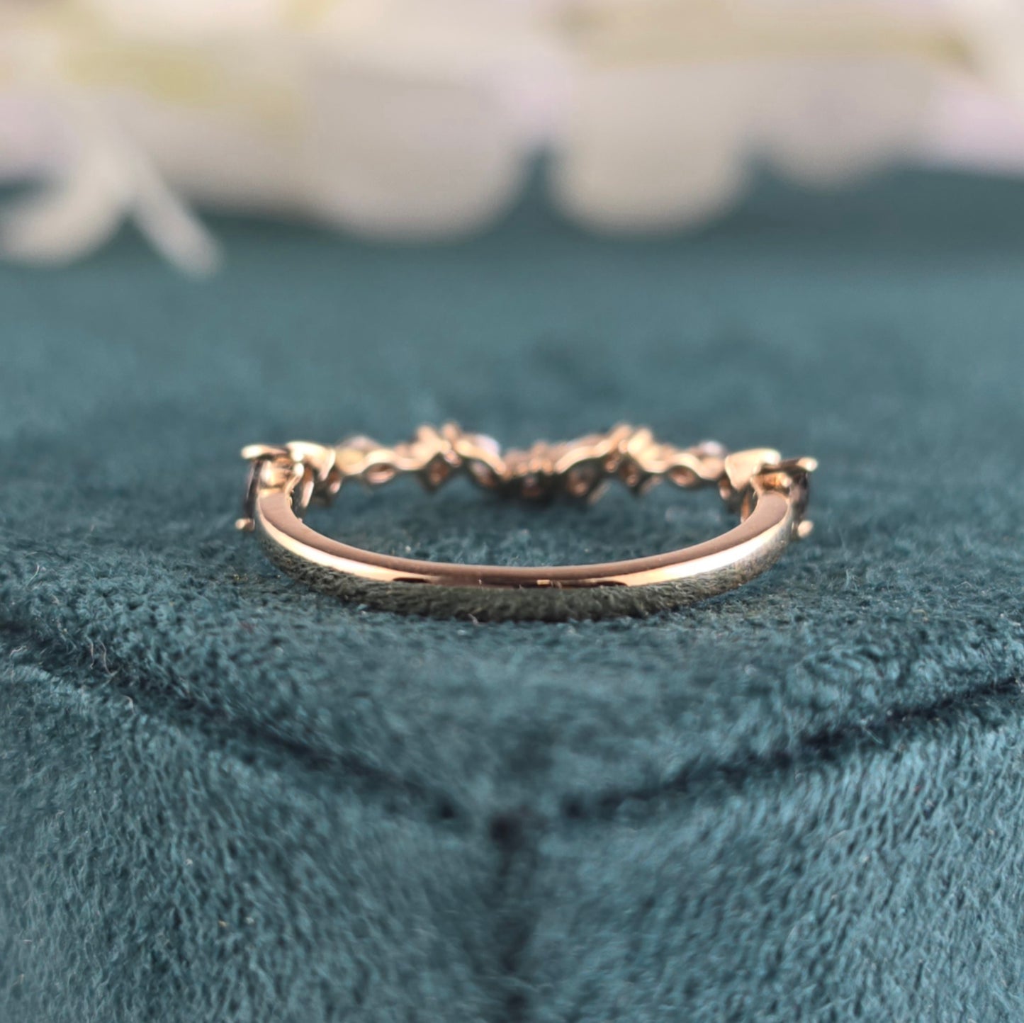 Naturally Bold Salt & Pepper Diamond Band in Unique Cuts