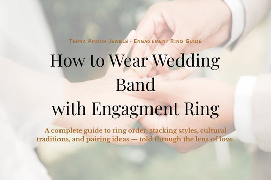 How to Wear Wedding Band with Engagement Ring