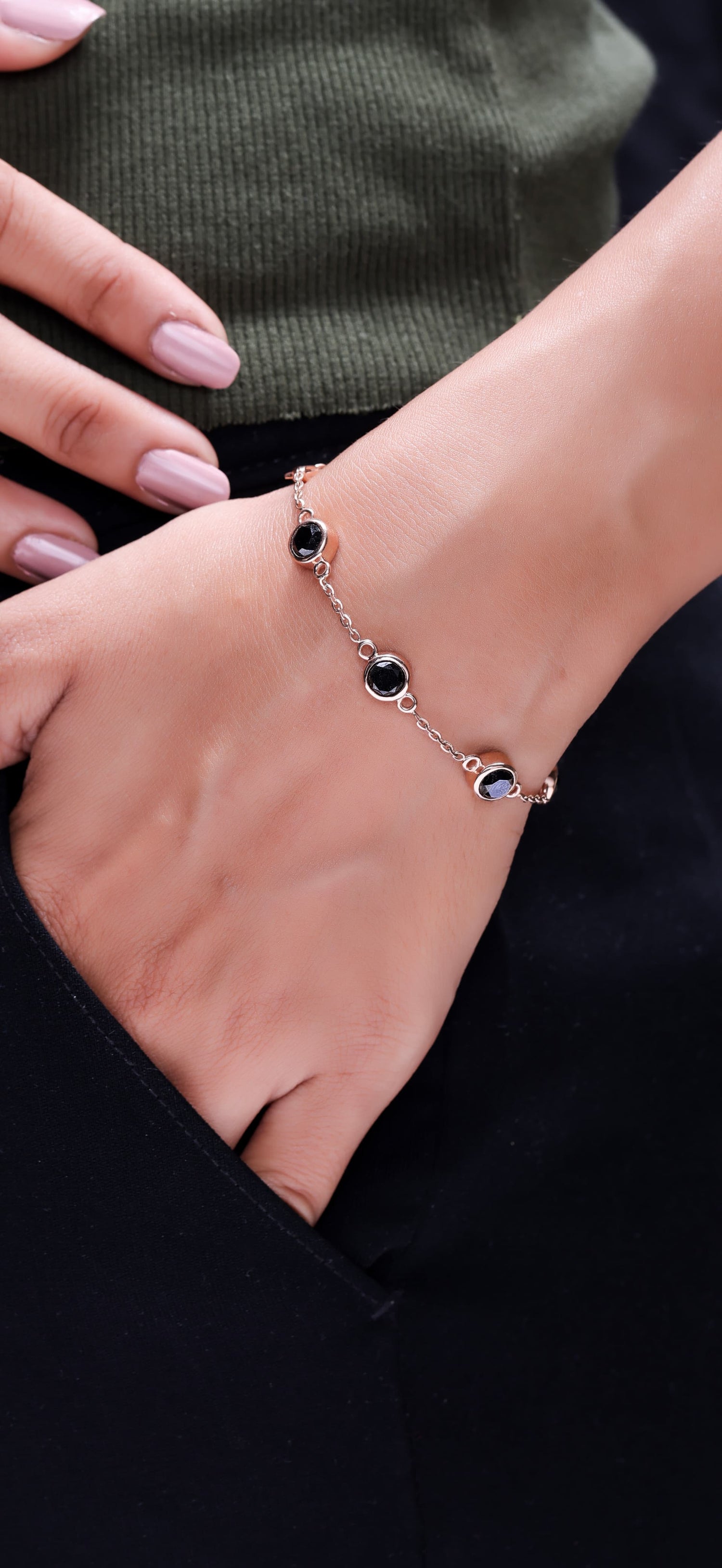 Black Diaomd Bracelet
