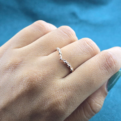 Elegant Spark Meets Edge – Round Black Diamond Band